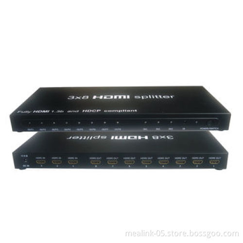 3x8 HDMI SplitterNew